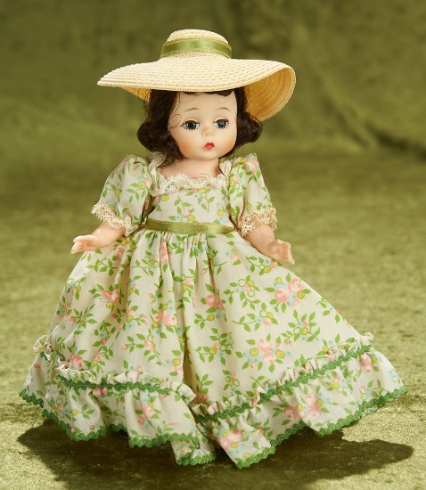 8" Wendy-kins Scarlett in Cotton Print Gown, 1972