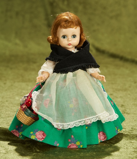 8" Alexander-kins "Wendy Dressed as a French Flower Girl," 1956