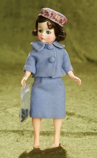 10" Cissette "Jacqueline," in a Two-Piece Blue Suit, 1962