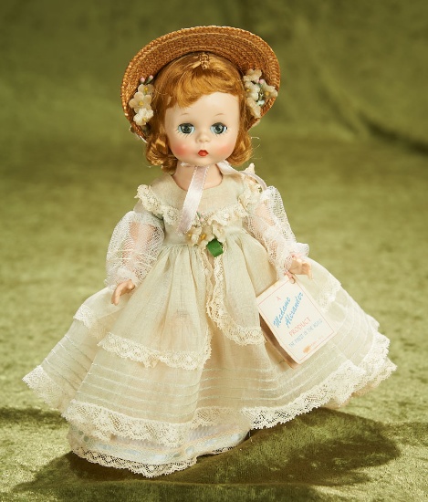 8" Alexander-kins "Southern Belle" in a Long Organdy Dress, 1954