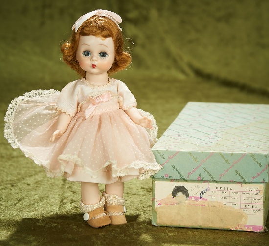 8" Alexander-kins "Wendy Loves Pink Pinefores" in Box, 1955