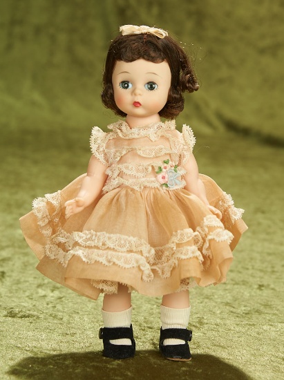 8" Wendy-kins in Soft Pink Organdy Dress in Box, 1965