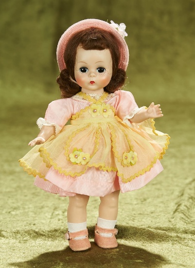 8" Alexander-kins in Organdy and Taffeta as a Maypole Dancer, c. 1954