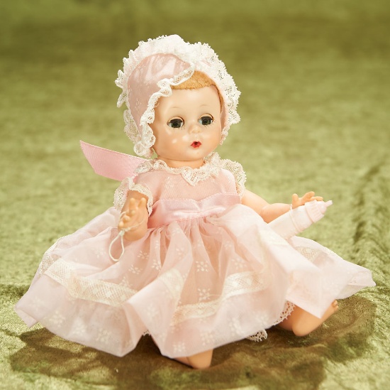 8" Little Genius in Pink Organdy, c. 1956