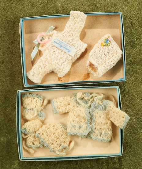 Two boxes of Knit Wear for Littlest Genius