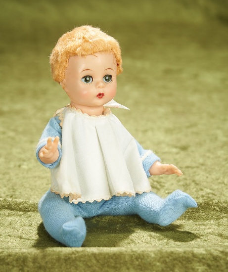 8" Little Genius in Romper with Pinafore, c. 1959