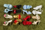 Eight Pairs of Assorted Replacement High Heels for Cissy