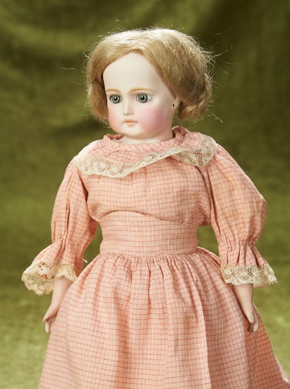 14" German bisque closed mouth doll attributed to Kling  $500/700