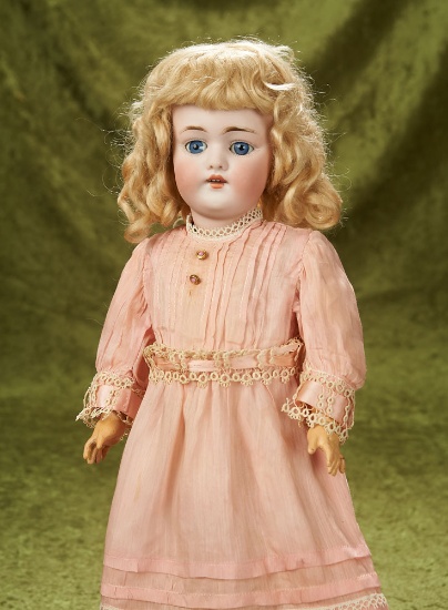 20" German bisque child, model 168, by Kestner with original soft  mohair wig  $500/600