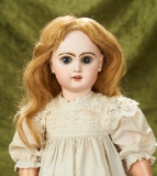 French bisque bebe with rare sleep eyes by Jumeau, size 8. $2400/2800