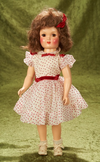 18" Hard plastic Doll "Carol" by Eugenia