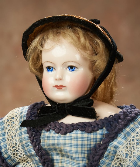 French Porcelain Poupee by Leontine Rohmer with Signed Body 3000/4000