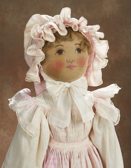 American Cloth Doll by Babyland Rag in Rare Size 600/800