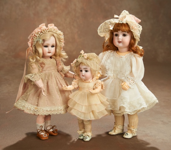German Bisque Child, Fully Articulated Body, Original Costume, Kammer and Reinhardt 300/400