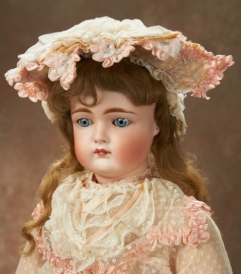 German Bisque Closed Mouth Doll, Model 192, by Kammer and Reinhardt 1200/1500