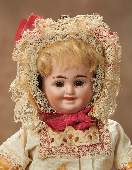 German Bisque Three-Face Doll by Carl Bergner 1100/1300