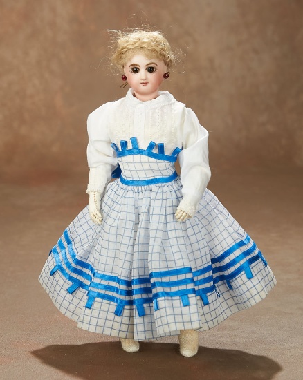 Petite French Bisque Poupee by Emile Jumeau 900/1100