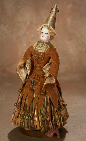 French Bisque Poupee as Fortune Teller  1100/1300