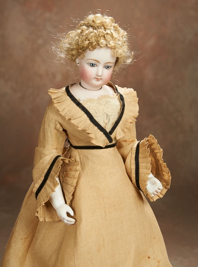 French Bisque Poupee with Bisque Arms and Hands 1800/2400