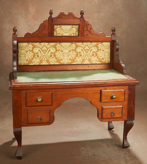 English Mahogany Lady's Desk with Fancy Back 400/500