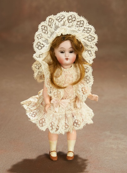 German Bisque Flapper Style Doll in Original Costume by Kammer and Reinhardt 300/400