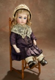 French Bisque Bebe by Leon Casimir Bru with Original Signed Bru Shoes 9000/12,000