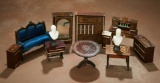 German Wooden Dollhouse Furnishings by D.H. Wagner 700/900