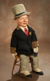 American Composition Portrait Doll of W.C. Fields by Effanbee 600/800