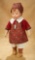 German Cloth Character Doll by Kathe Kruse in Superb Original Condition 2200/2600