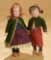 All-Original German Art Characters, Hans and Gretchen, Kammer and Reinhardt 2200/2600