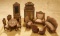German Miniature Dollhouse Furnishings with Lithographed Decorations 500/600