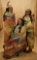 Three Exhibition Size Native American Dolls 