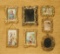 Seven Miniature Lithographs with Ormolu Frames 300/400