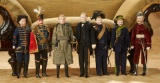 Seven German Bisque Dollhouse Gentlemen in Original Military Costumes 1500/2100