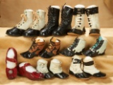 Eight Pairs of Vintage Children's Shoes 300/400