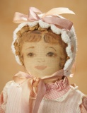 American Cloth Doll by Polly Heckwelder for Ladies Moravian Church 300/400