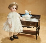 French Brown-Eyed Bisque Premiere Bebe by Emile Jumeau 3200/3600