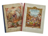 French Children's Books with Engravings including 