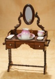 Fine French Rosewood Toilette Table and Service from Alphonse Giroux 800/1100