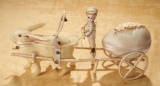 Delightful German Pull-Toy Candy Container 1100/1400