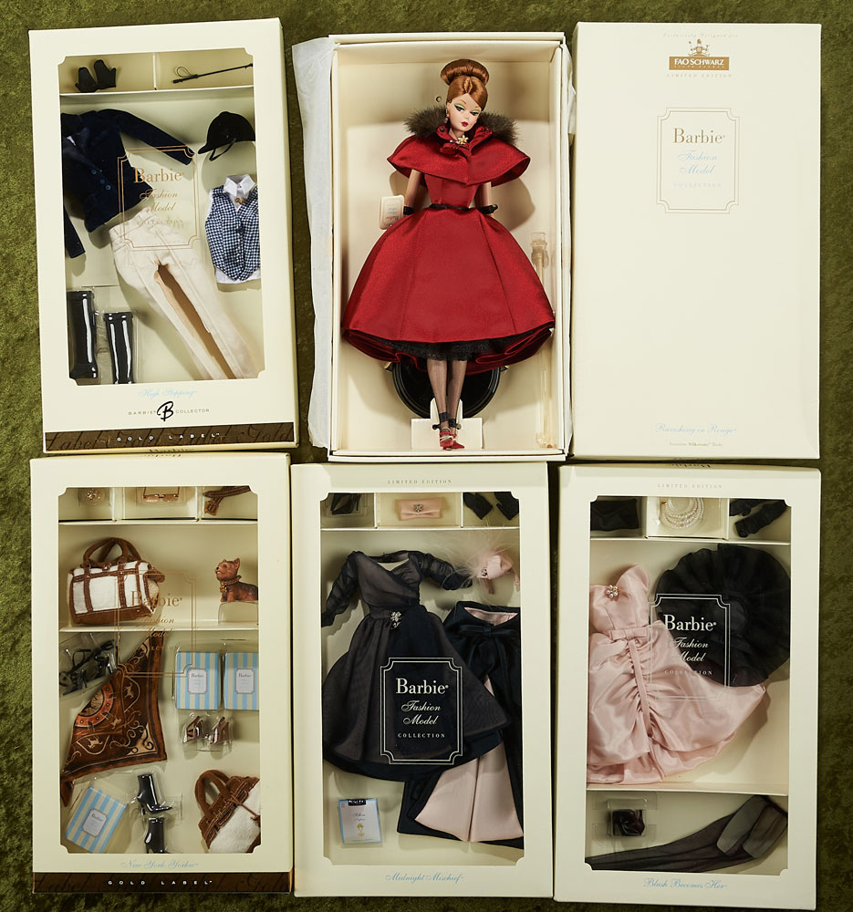 Ravishing in Rouge Silkstone Barbie Doll, plus | Proxibid