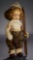 Brunette Character Boy, 1000 Sport Series, in Ski Costume with Accessories  1600/2100