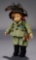 Italian Bersagliere Miniature Soldier with Floppy Legs 300/400