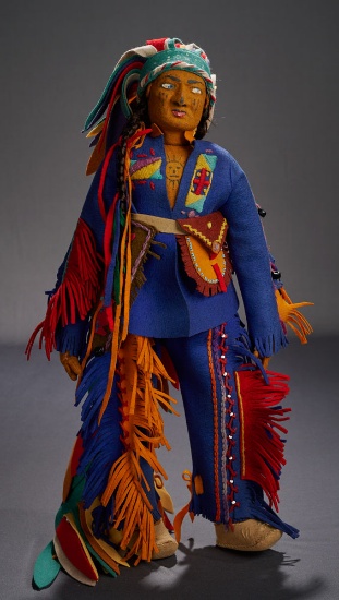 Very Rare Portrait of Native American Chief from Early Premiere Series 2200/2800