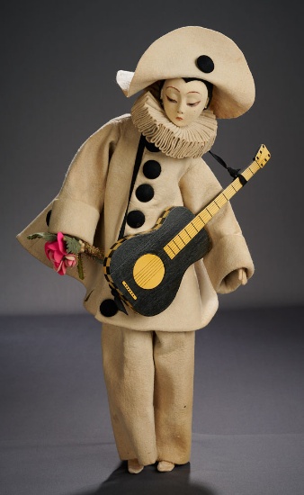 Rare Female Variation of Pierrot, Variation Face, Guitar, Model 576, 1929 1200/2200