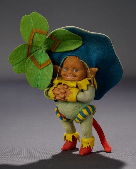 Elfin Figure "Uzzolo" with Leaf Hat, Model 271 1200/1700