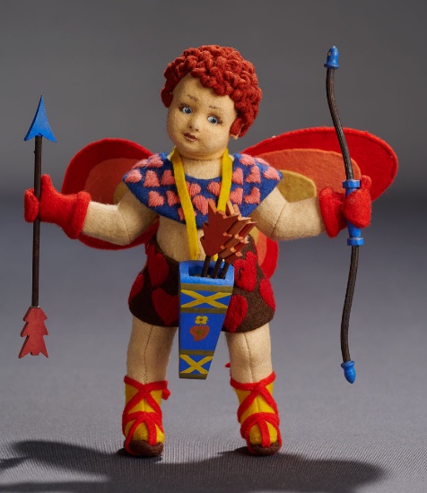 Character "Cupido" with Wings and Bow and Arrow, Model 276, Original Box 1500/2200
