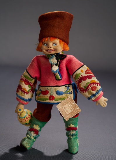 Red-Haired "Boris" with Vodka Jug, Model 275 1800/2200
