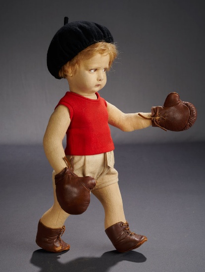 "Boxer" with Leather Boxing Gloves, Model 1005 1100/1500