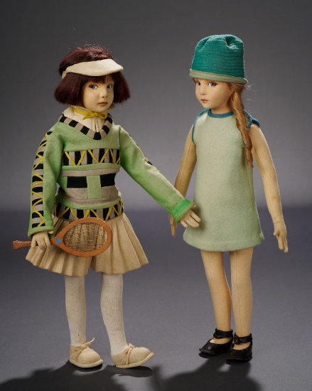 Bobbed-Hair "Elena" as Tennis Player, Series 400/G 500/700